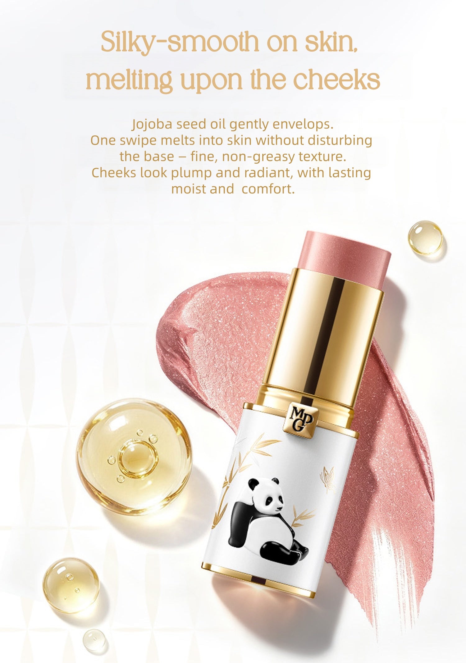 MAOGEPING X Panda Creation Blusher Stick T5989