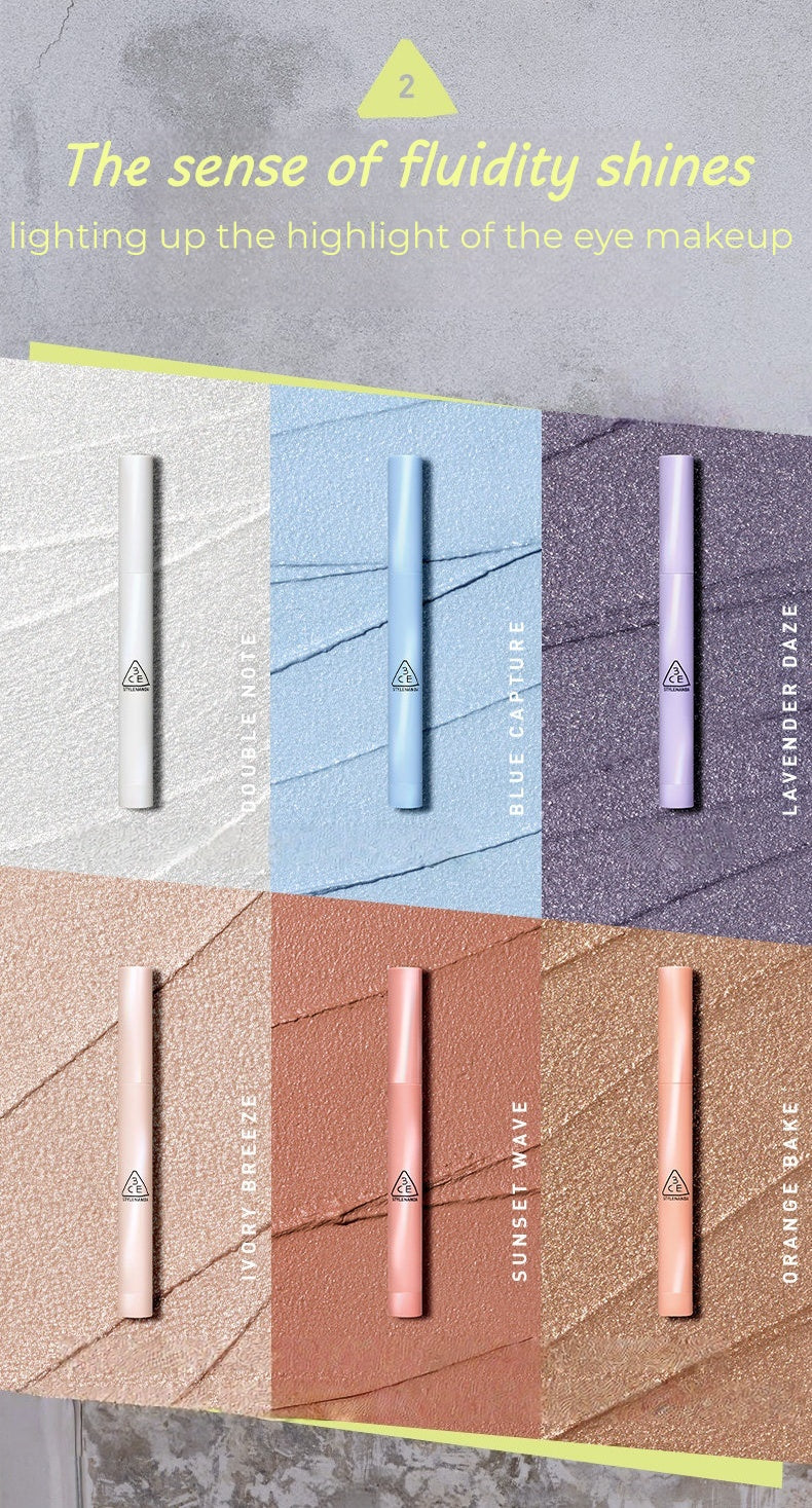 3CE Diamond Shimmer Shiny Eyeshadow Stick T5443