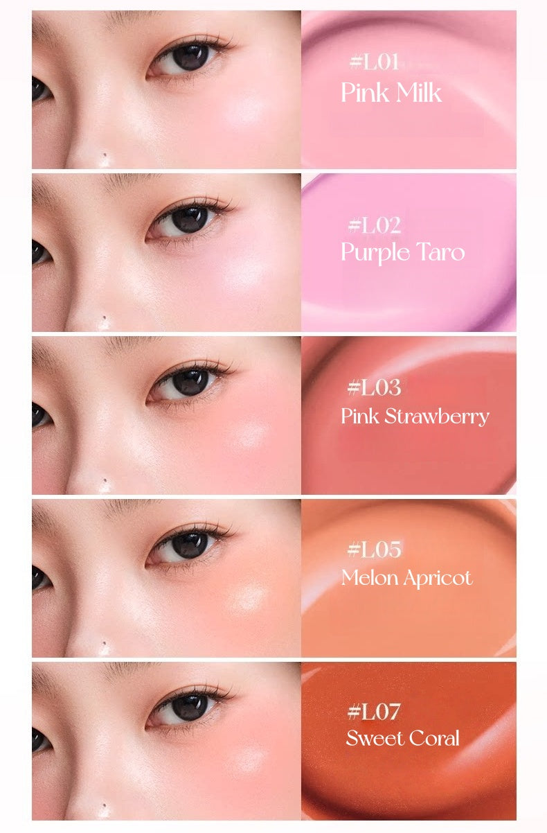 JOOCYEE Long-wear Glossy Liquid Makeup Blusher T5635