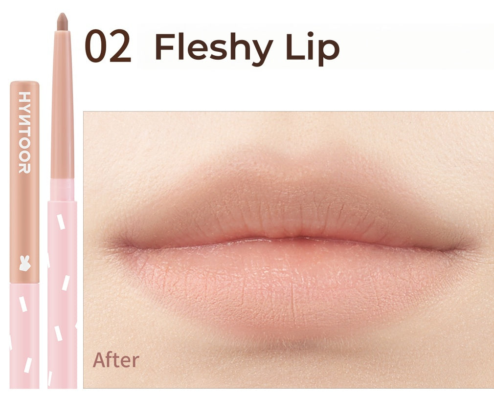 HYNTOOR Chocolate Bar Velvet Matte Lip Liner Pen T5330