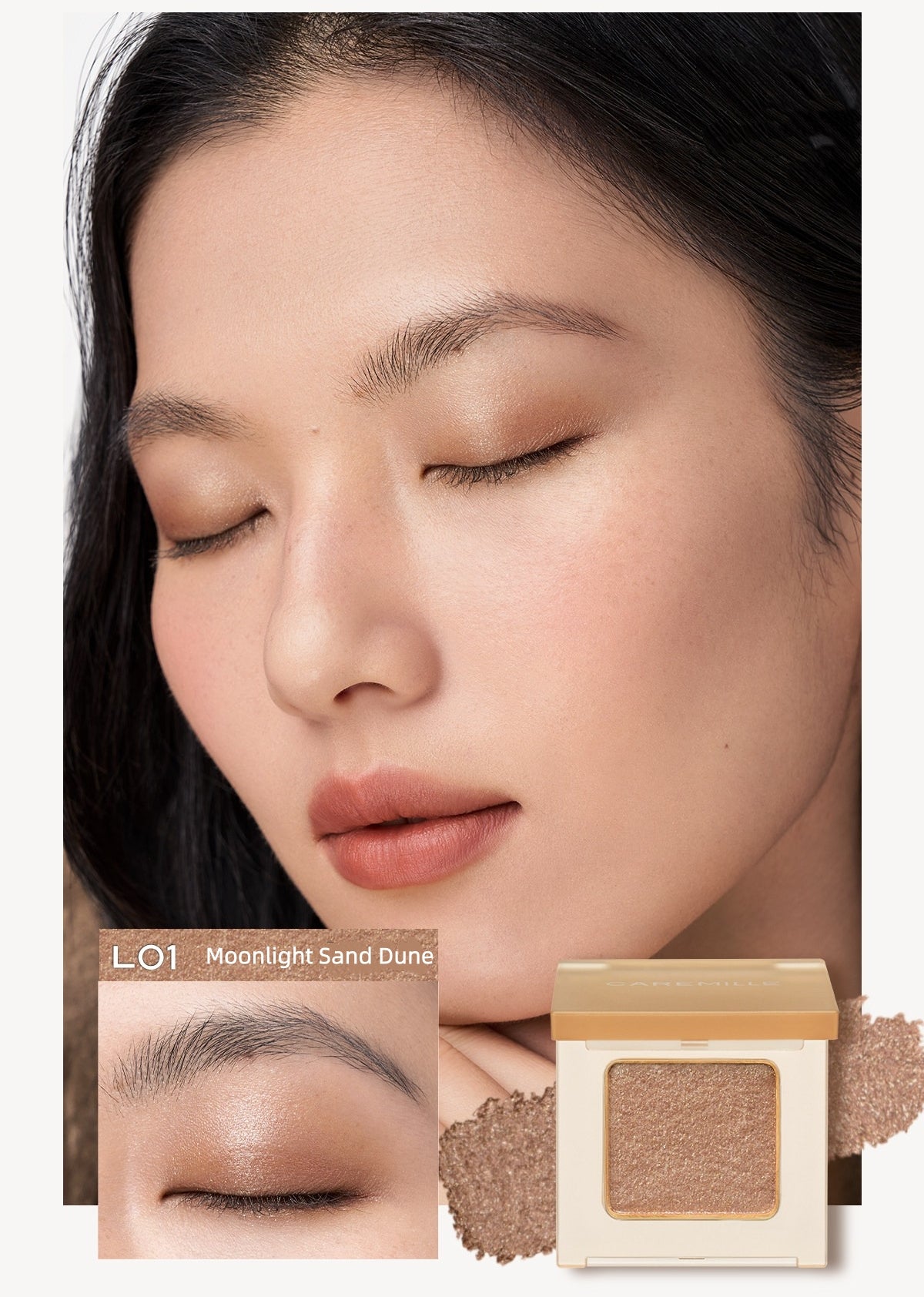 CAREMILLE Silky Single-color Eyeshadow T5689