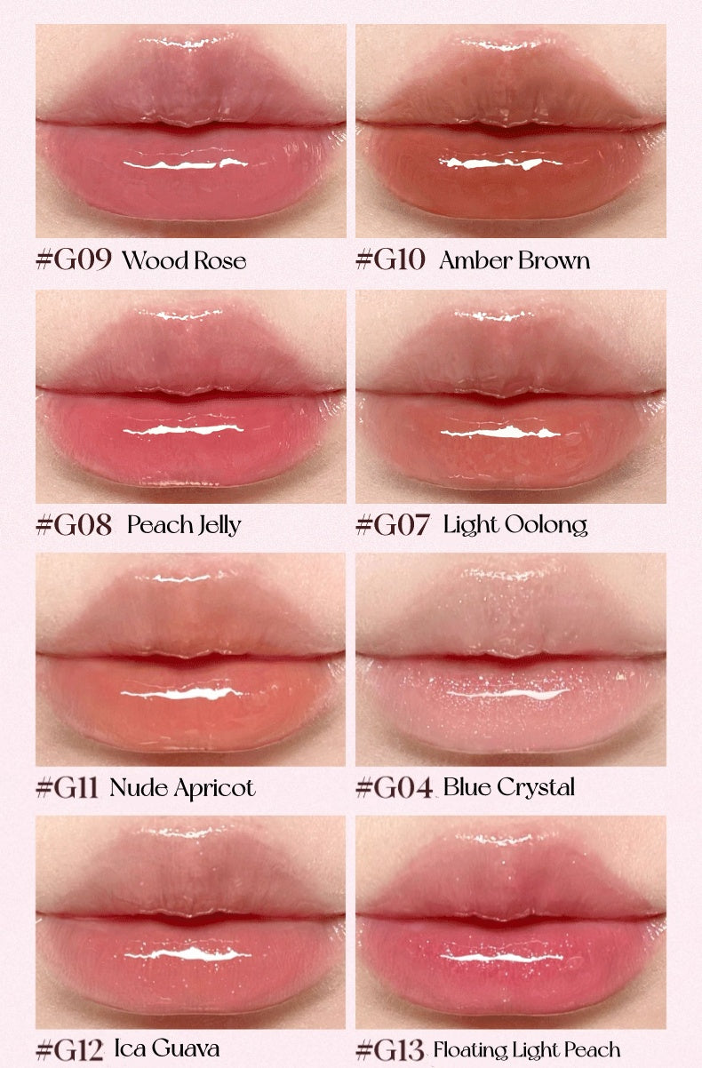 JOOCYEE Aura Glaze Collection Glossy Mirror Lip Gloss T5352