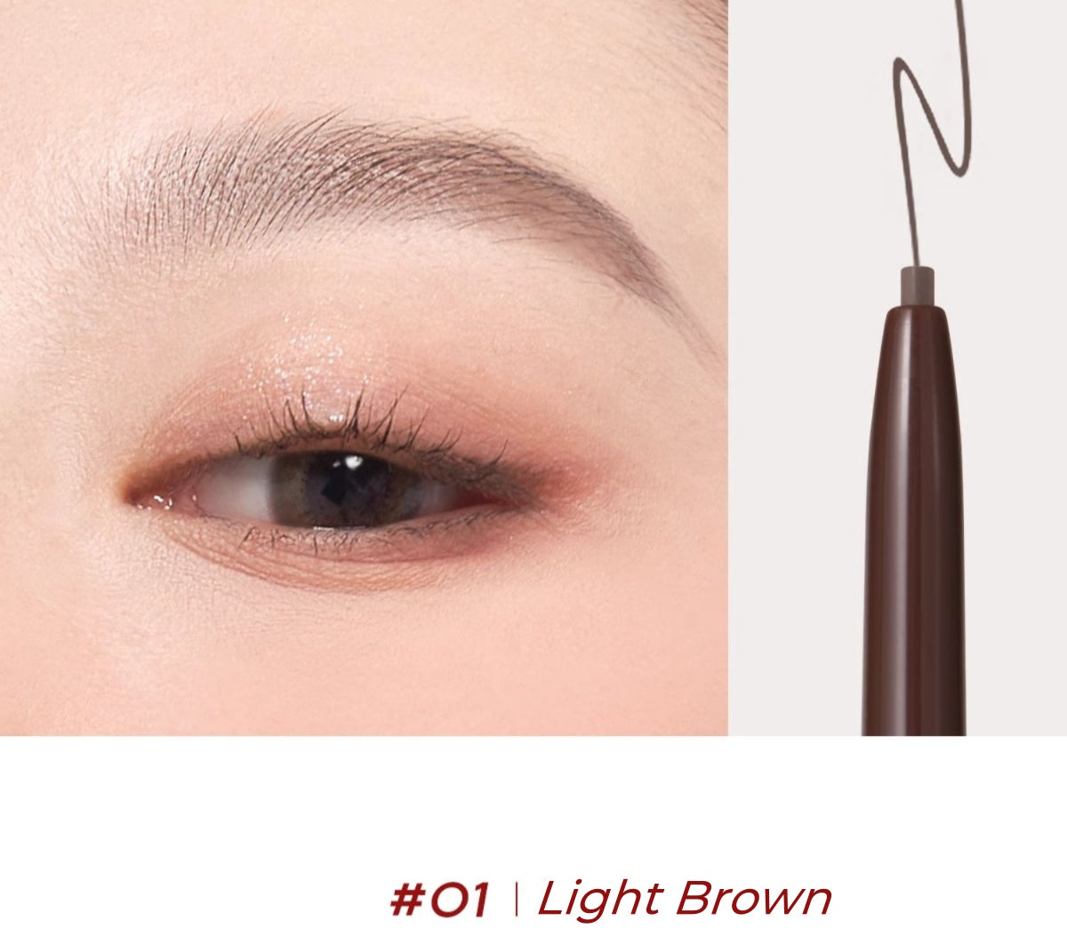 CAREMILLE Long-wear Double-head Fine Silky Eyebrow Pen T5056