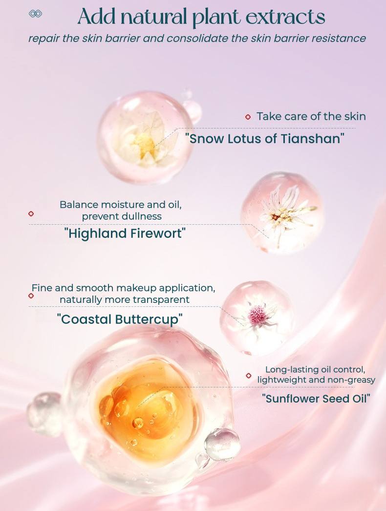 Florasis Radiant Complexion Peach Blossom & Silk Honey Pressed Powder T5484