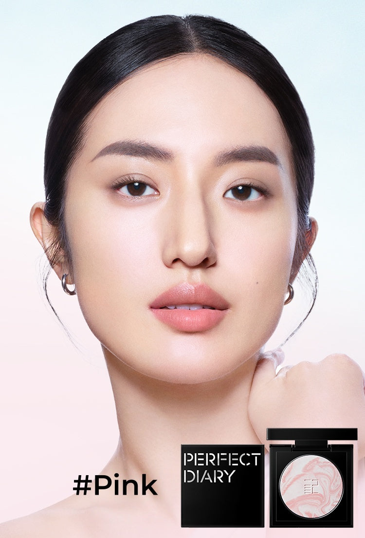 PERFECT DIARY New Year Limited Oil-control Matte Pressed Powder T5423