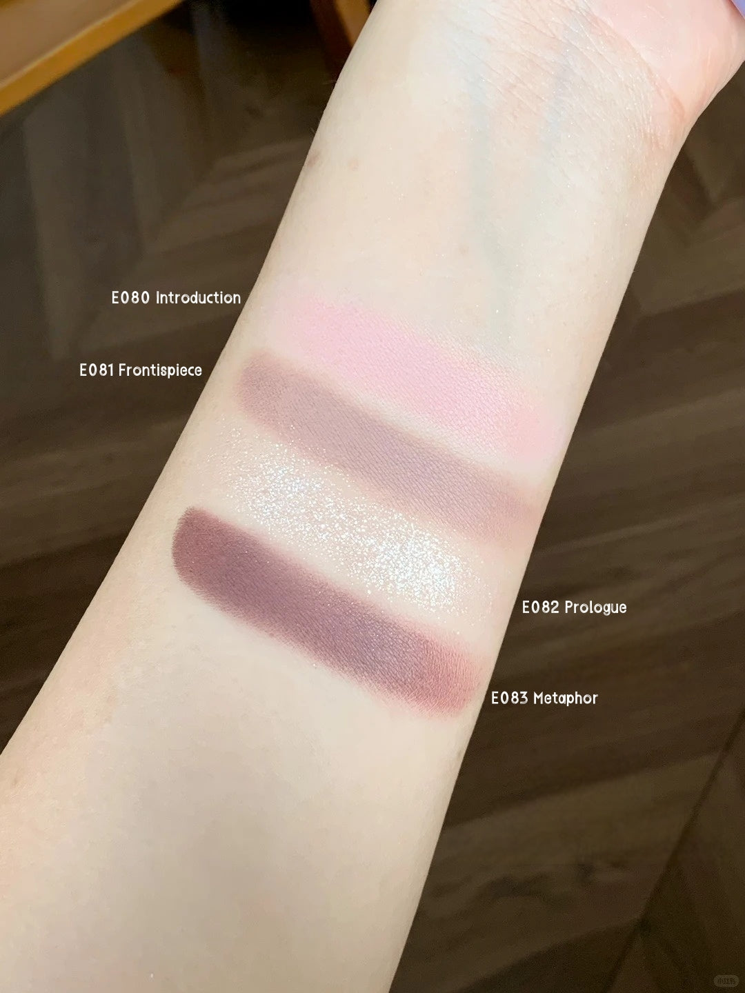 QianYan Intellectual Notes Collection DIY Eyeshadow Palette T5700