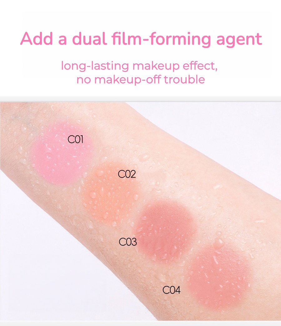 VEECCI Long-wear Airy Light Matte Liquid Blusher T5518