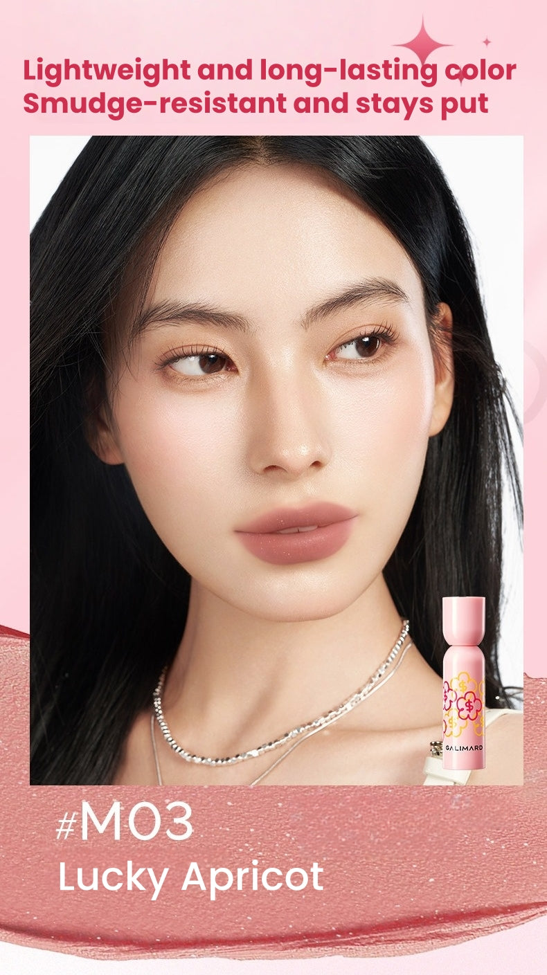 GALIMARD X Rich Flower Matte Long-wear Moist Lip Glaze T5748