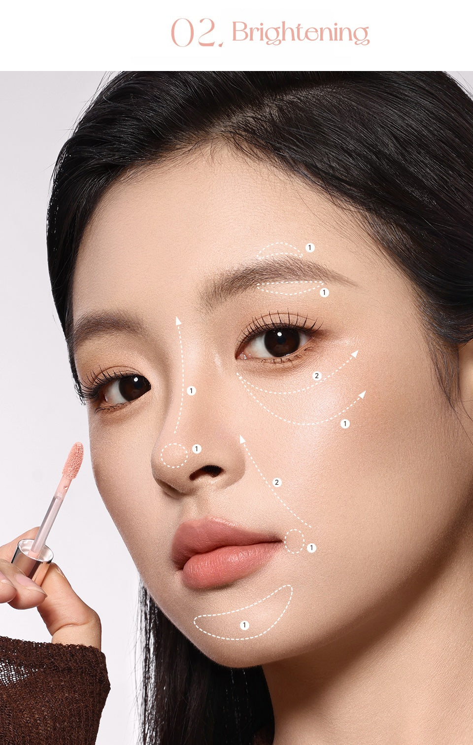 FOCALLURE Waterproof Double-head Contour & Highlighter Pen T5354