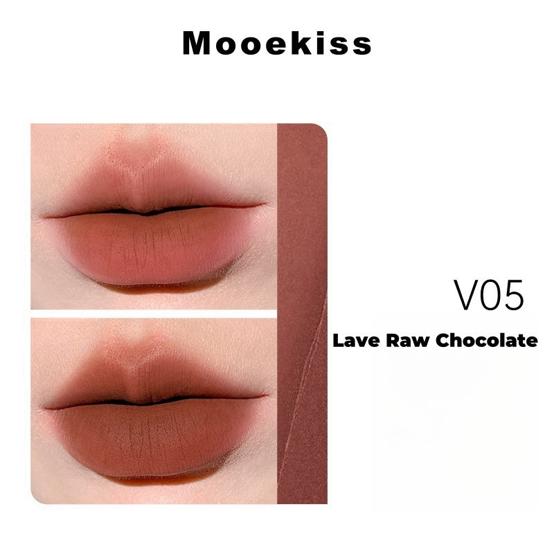 MOOEKISS Long-wear Silky Airy Velvet Matte Lip Mud T4367