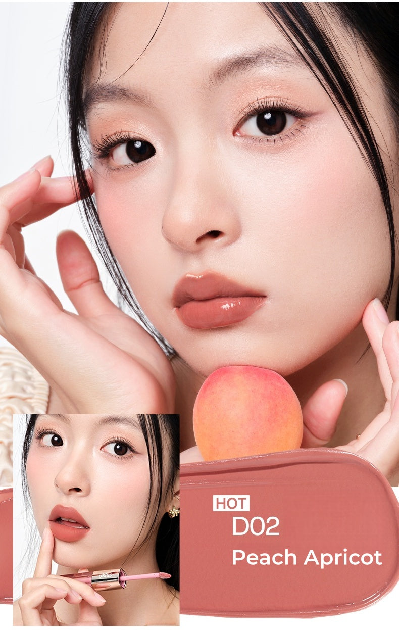 UKISS Read Your Minds Double-head Glossy & Matte Lip Glaze T5346