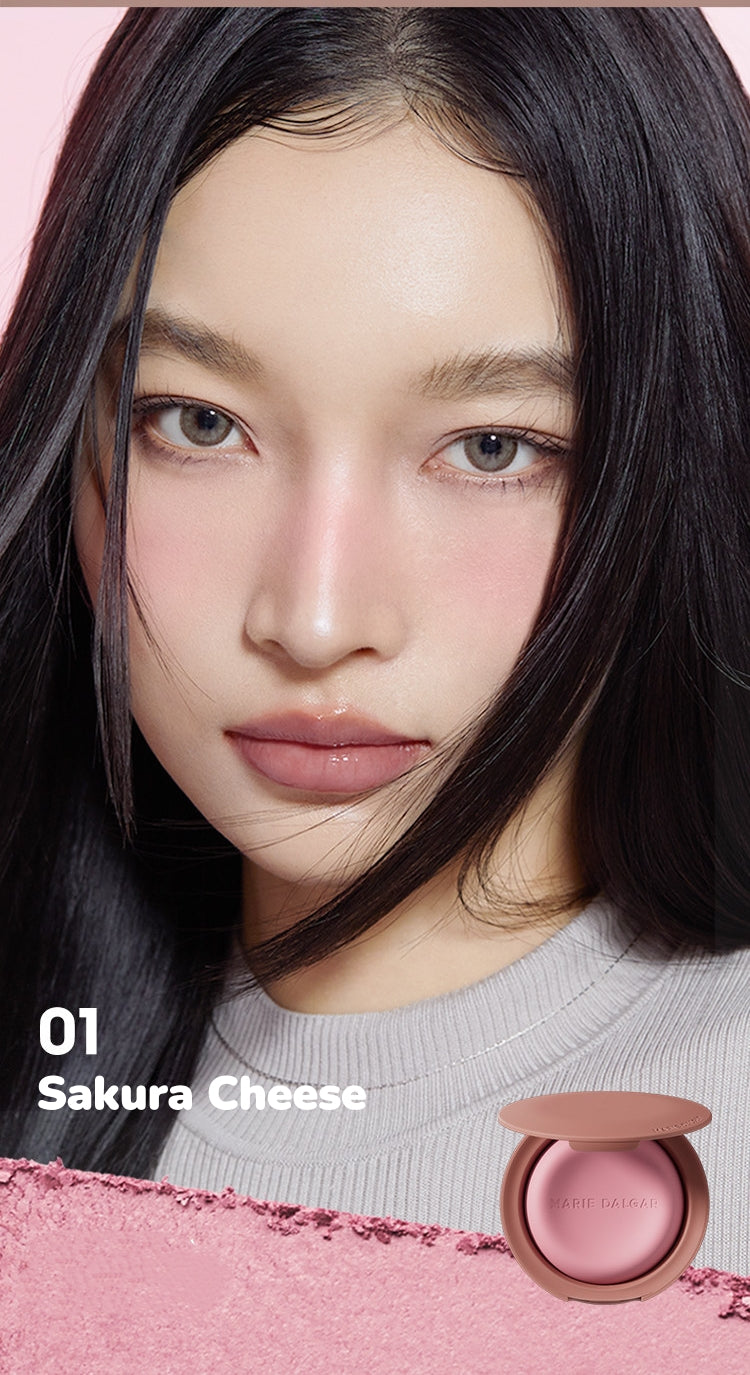 MARIE DALGAR Soft Smooth Mousse Chocolate Blusher T6009