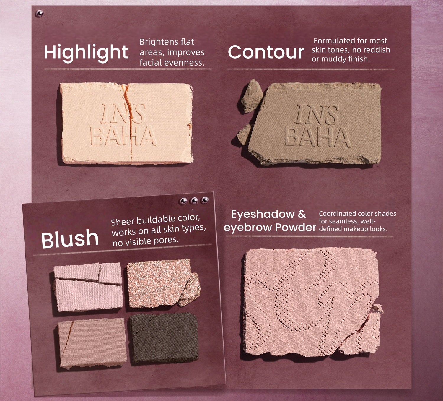 INSBAHA Inside Me All-in-One Makeup Palette T5666