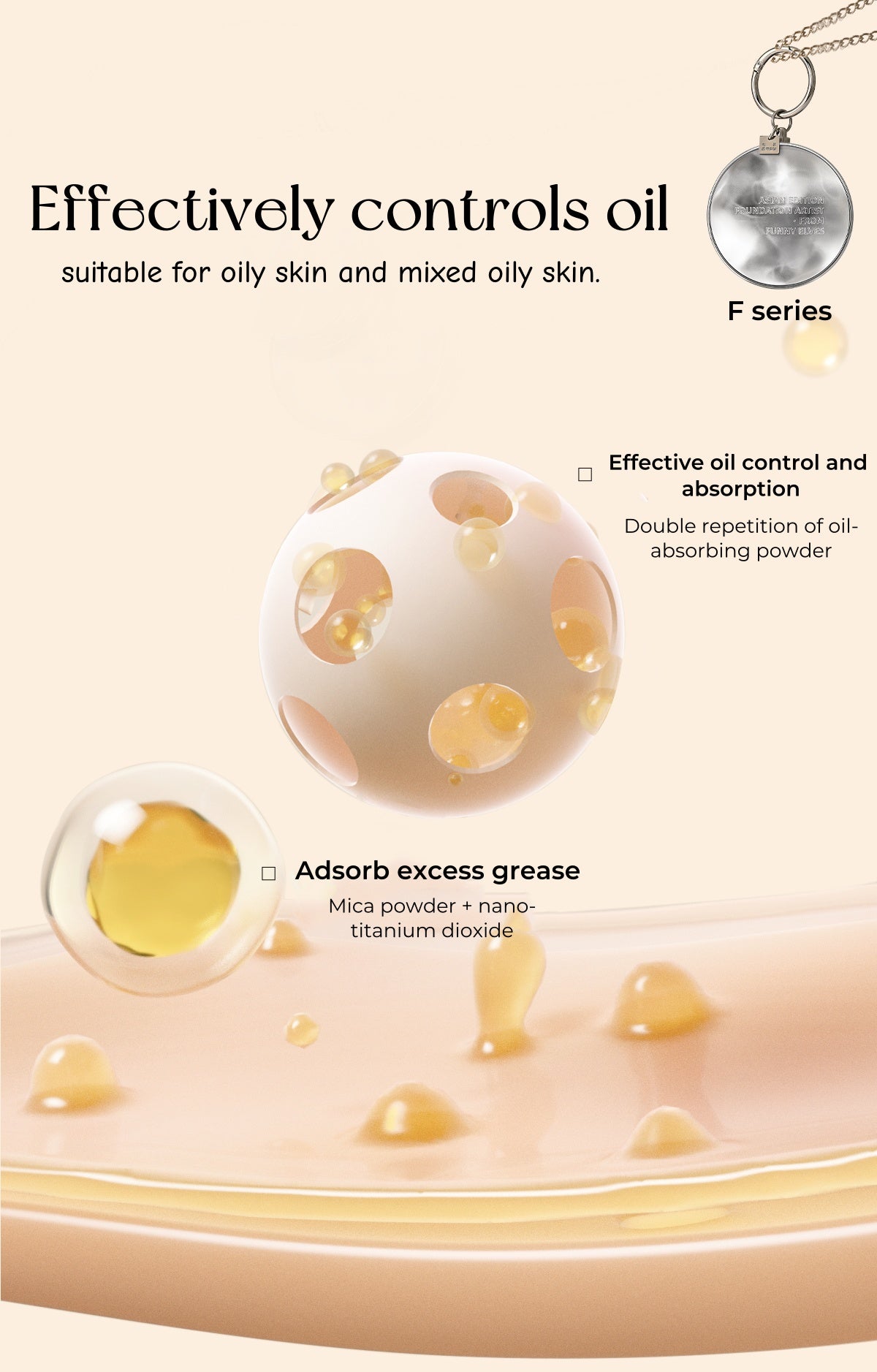 Funny Elves Long-wear Concealer Air Cushion Foundation T4830