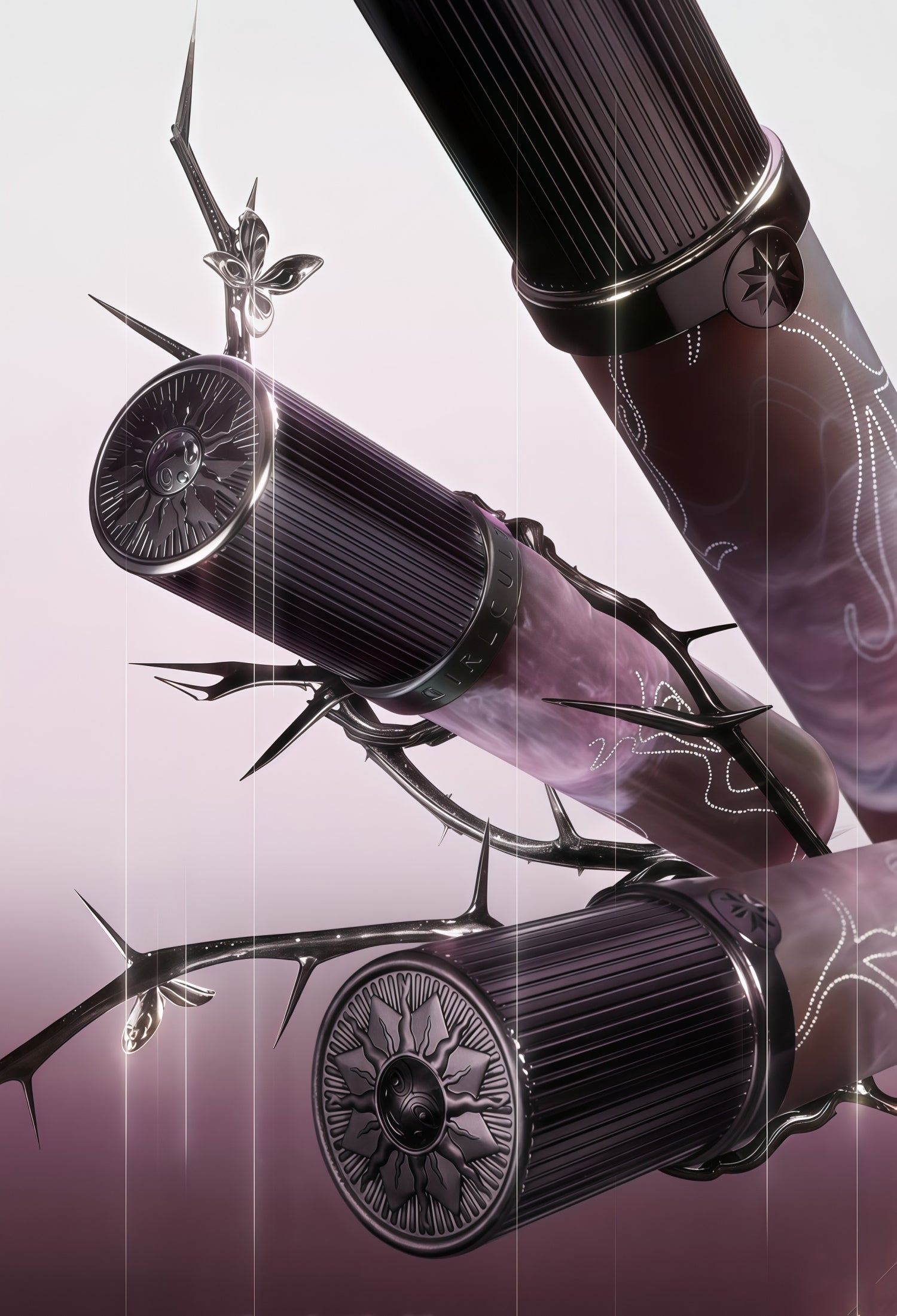 Girlcult Peach Blossom Utopia Collection Fantasy Mirror Lip Gloss T5693