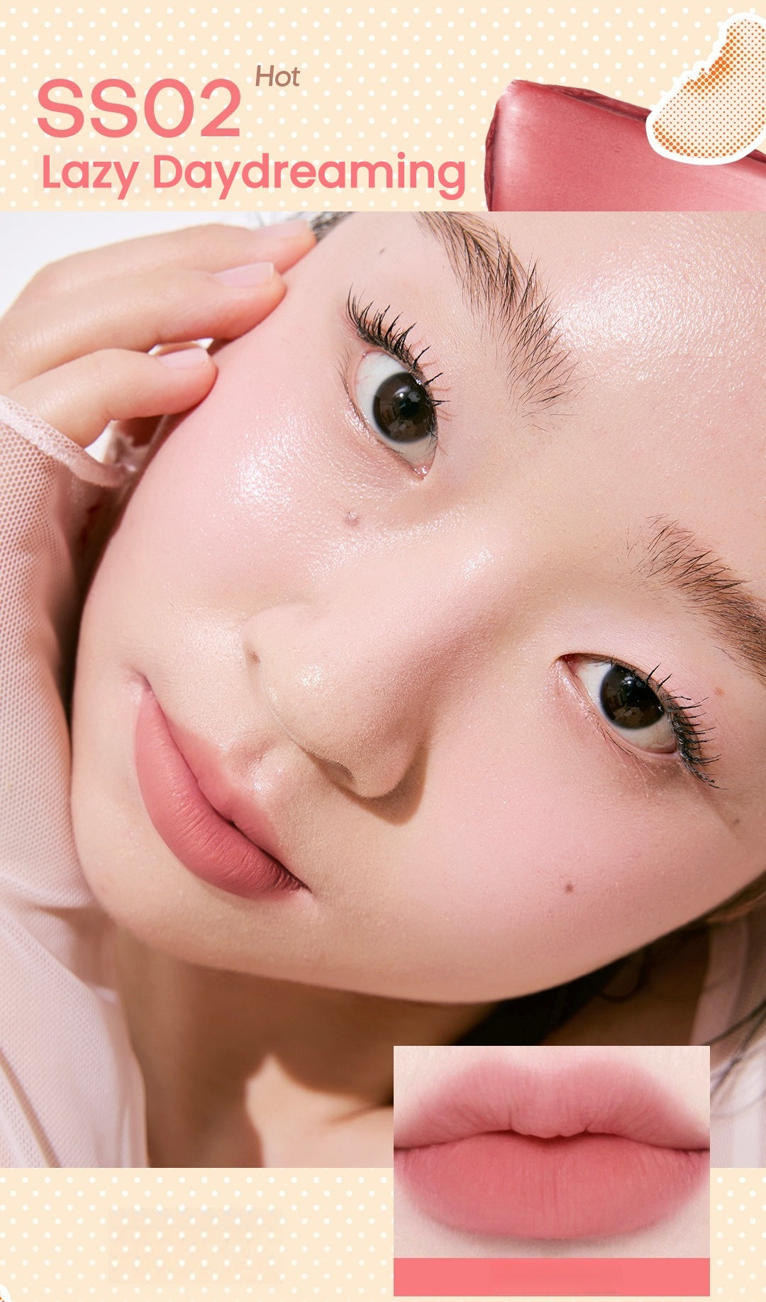 Fidoo Long-wear Moist Double-head Matte & Glossy Lip Glaze T5476