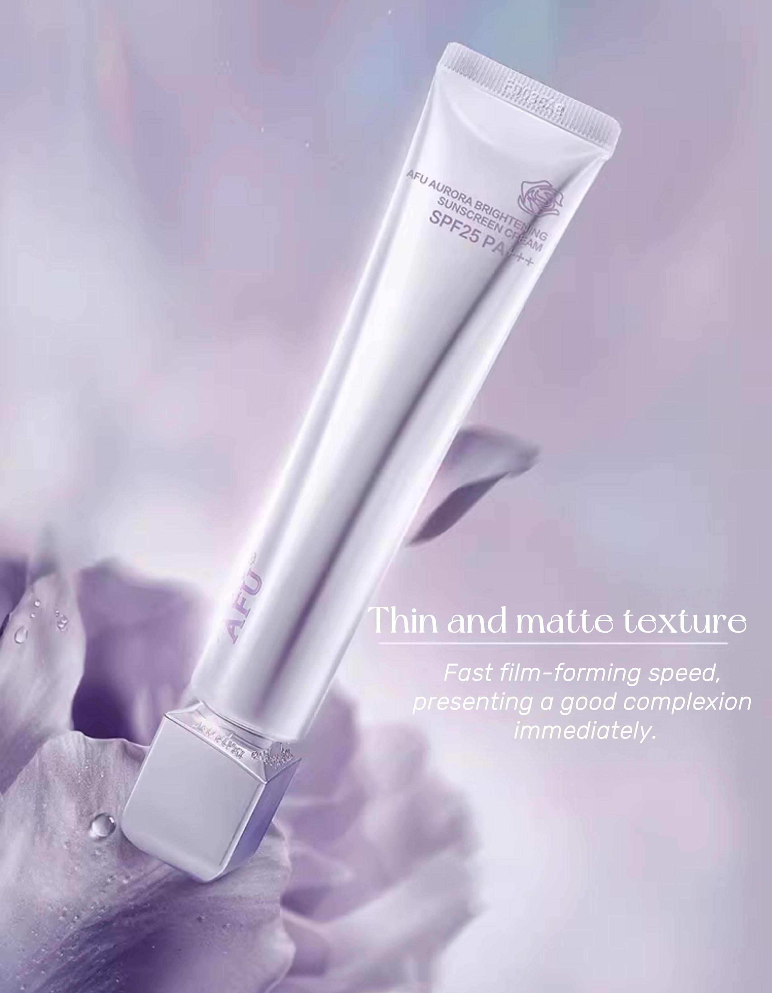 AFU Aurora Brightening Sunscreen Makup Primer SPF25 PA+++ T5129