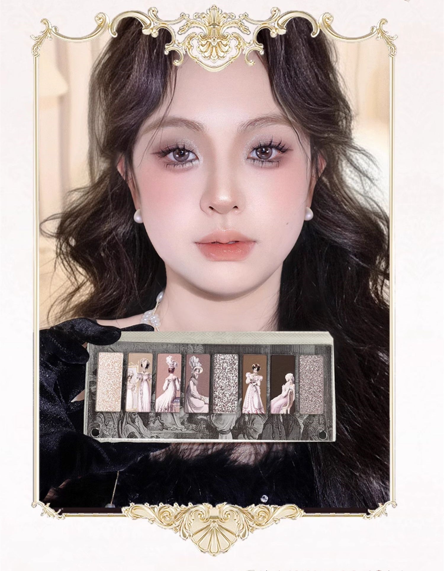 COLORROSE Artist's Fantasy 8-Color Eyeshadow Palette T3831