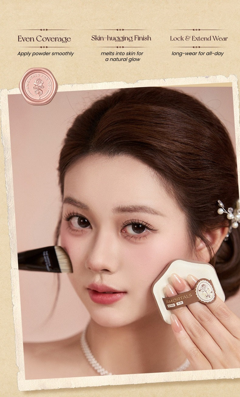 AMORTALS Garden Collection 2.0 Makeup Foundation Tool Set T5643