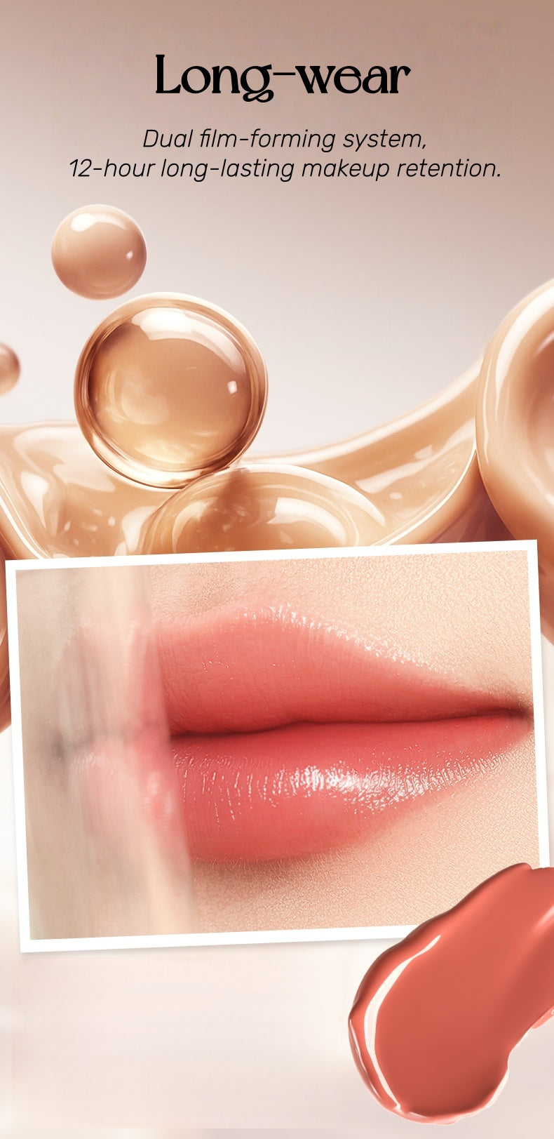 CHIOTURE Long-wear Moist Glossy Mirror Lipstick T5202