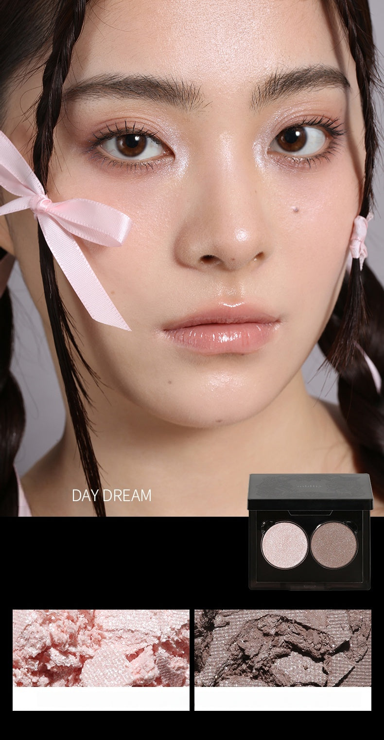 Oddity Illusion Collection 2-color Eyeshadow Palette T5297