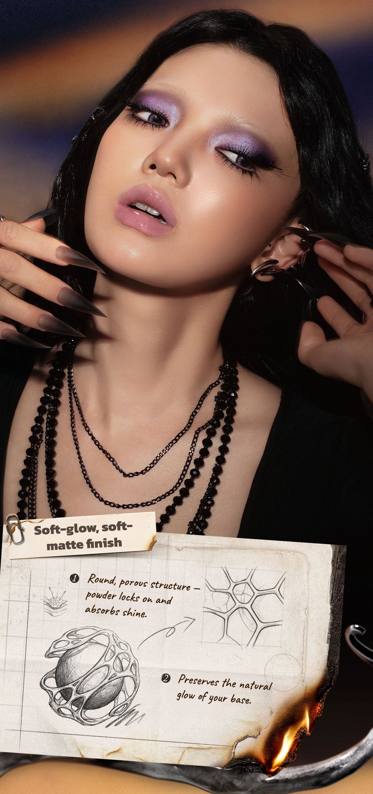 [Sale on Sep 30] INSBAHA Coven of Unseen Collection Night Mystic Pearls Loose Powder T6026
