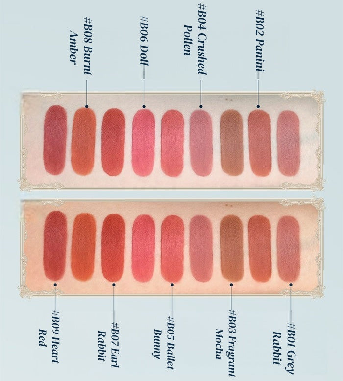 Flower Knows Bunny Garden Collection Matte Smooth Cloud Lip Glaze T5904
