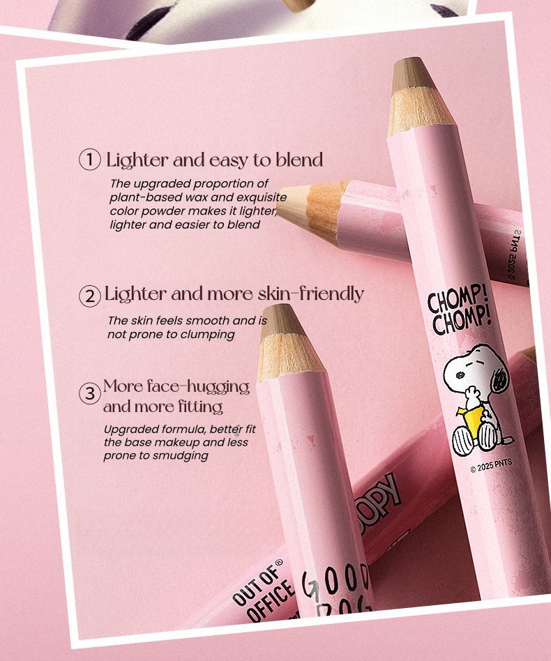 OUT-OF-OFFICE X Snoopy Collection Double-head Contour & Blusher Pen T5454