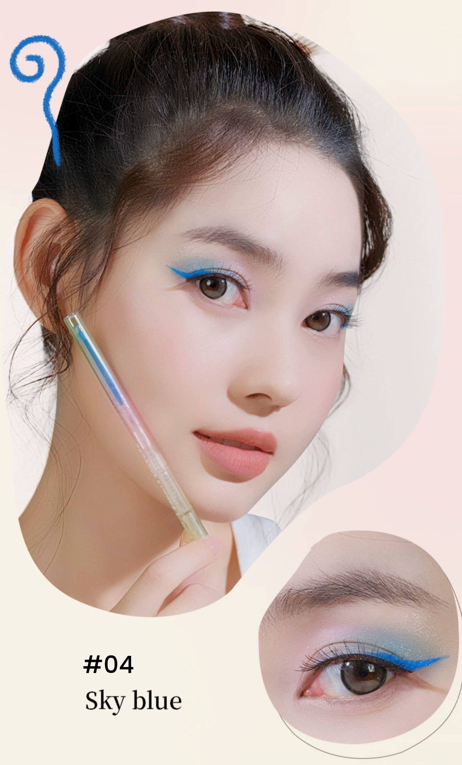SheDella Long-wear Waterproof Eyeliner Glue Pen T5800