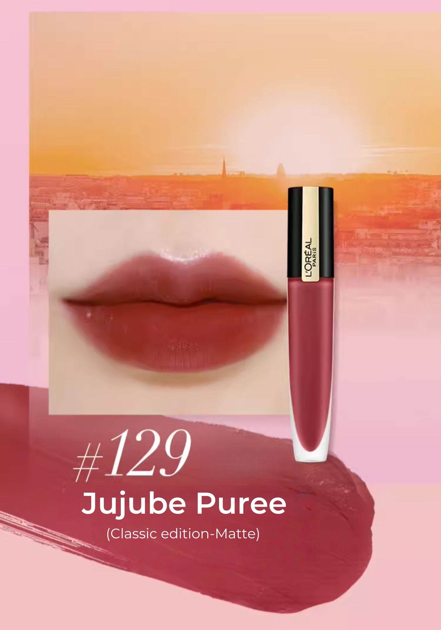 L'Oréal First Kiss Matte Lip Glaze T4940