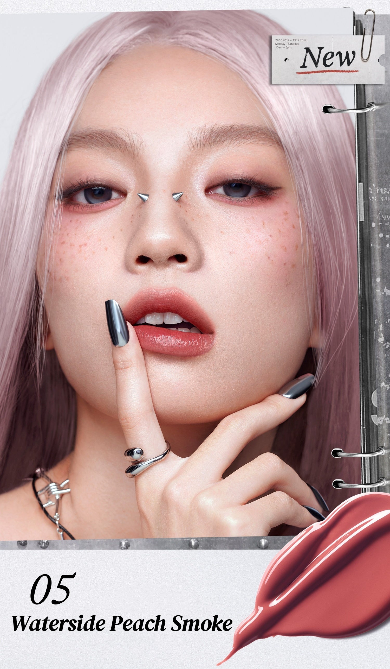 INSBAHA Wavy Long-wear Lip Cream & Lip Gloss T5979