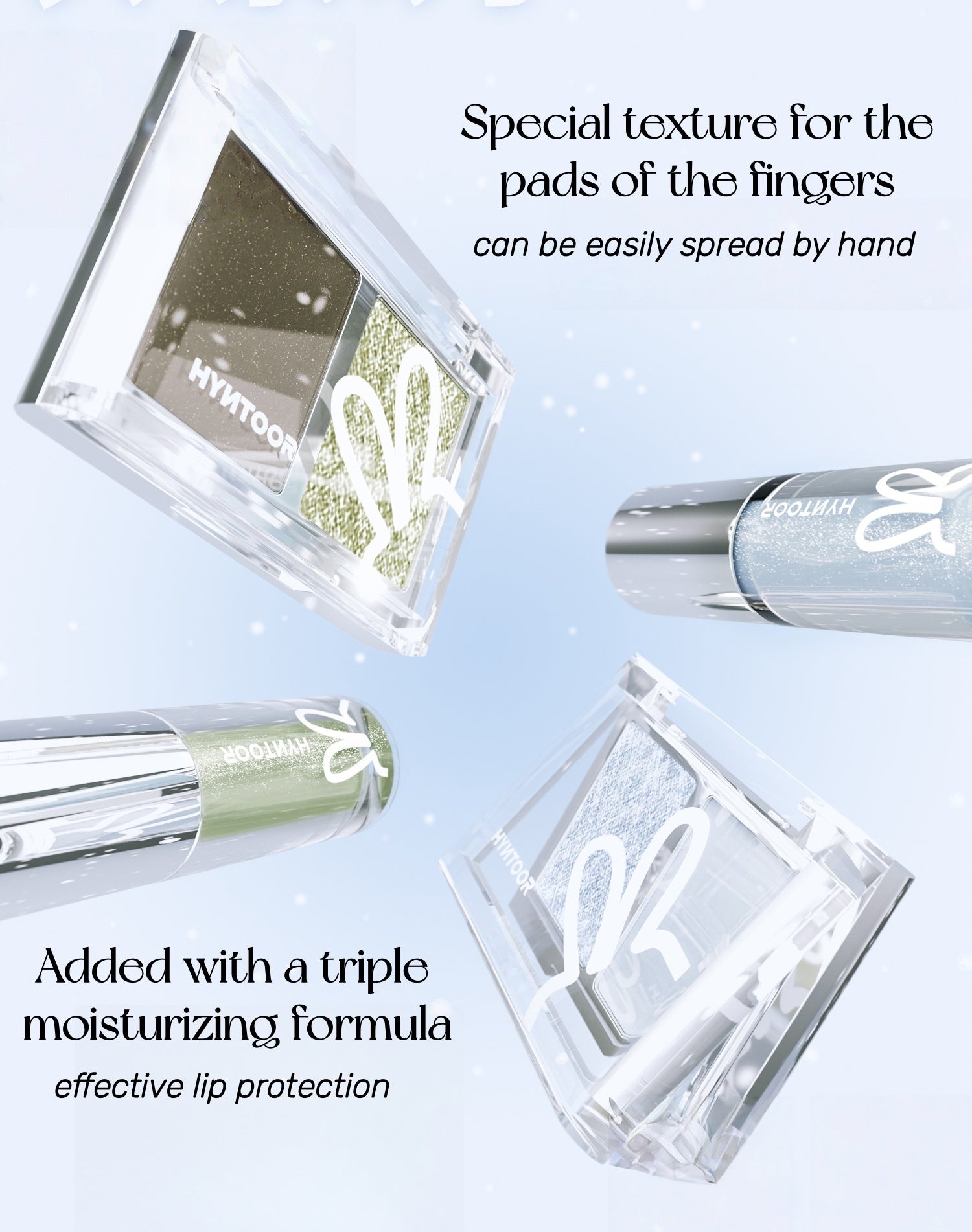 HYNTOOR Christmas Collection Eyeshadow & Lip Gloss Gift Box T5324