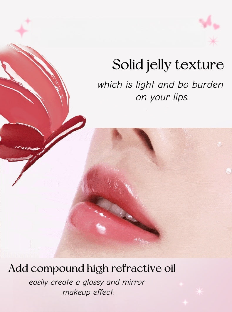 CHIOTURE Long-wear 2-color Glossy Mirror Lip Gloss T4767