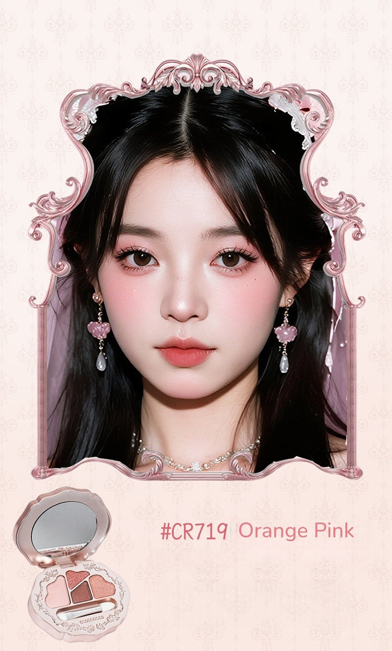 COLORROSE 4-color Vitality Eyeshadow Palette T5583