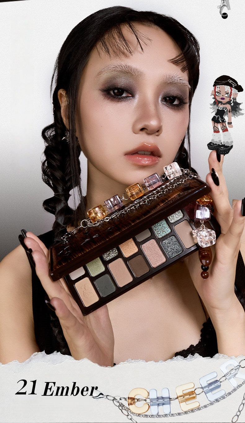 QianYan  Children's Day Collection 16-color Eyeshadow Palette T5754