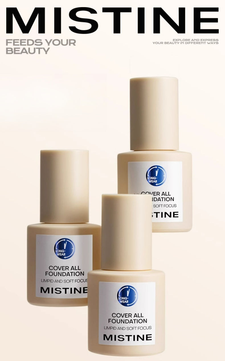 MISTINE Long-wear Oil-control & Concealer Liquid Foundation T4448