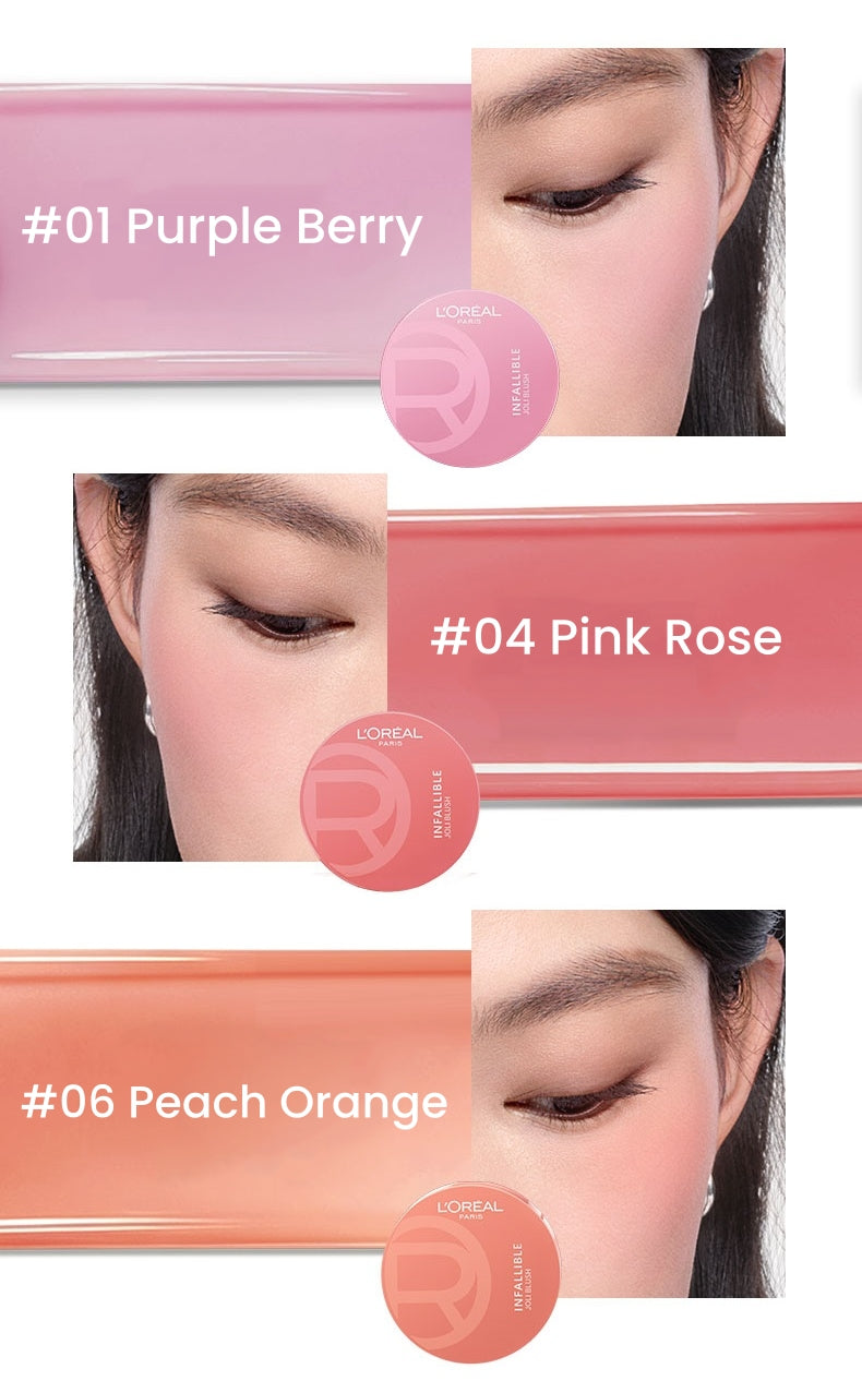 L'Oréal Moist Radiant Air Cushion Blusher T6029