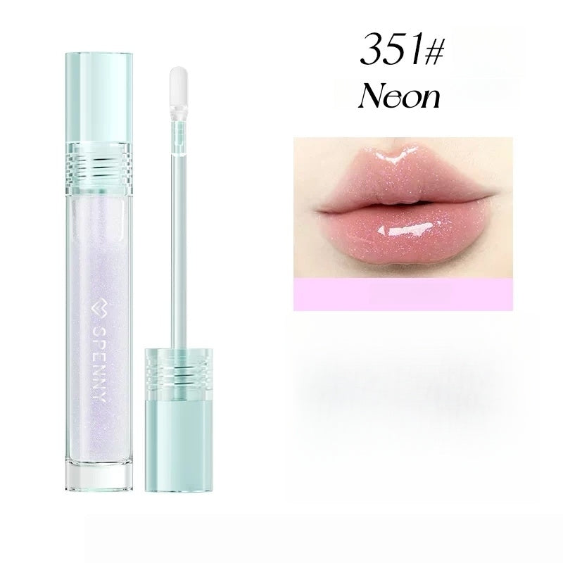 SPENNY Lake Vine Echo Collection Diamond Glitter Glossy Lip Gloss T5687