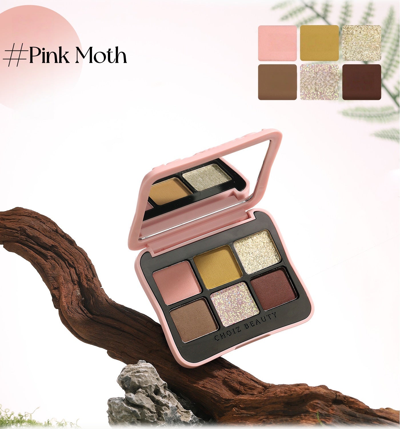 CHOIZ BEAUTY Insect Collection 6-color Eyeshadow Palette T5440