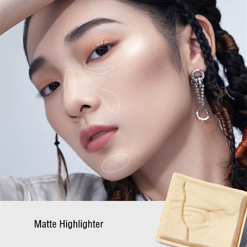 LITTLE ONDINE Sculpture Highlighter & Contour Makeup Palette T3806