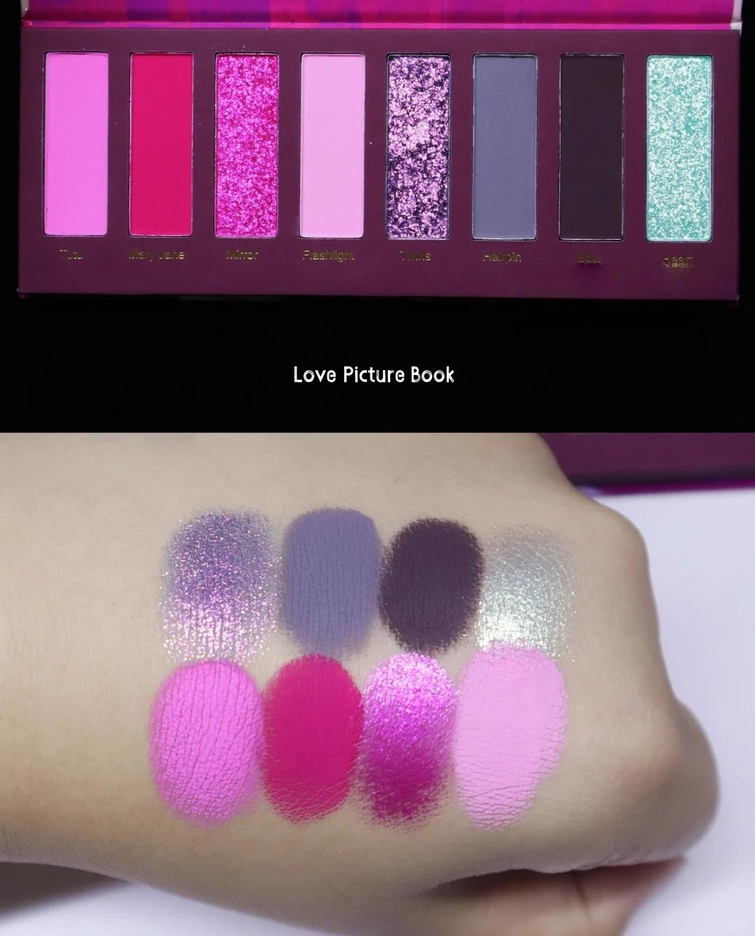 Narimi Love Picture Book 8-Color Chameleon Eyeshadow Palette (9.0) T5138