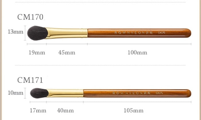 ROWNYEON Red Desert CM170/171 Eyeshadow Makeup Brush T5242