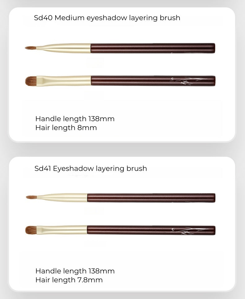 FIX+ Yellow Wolf Tail Collection Professional Makeup Brush 13Pcs Set T4923