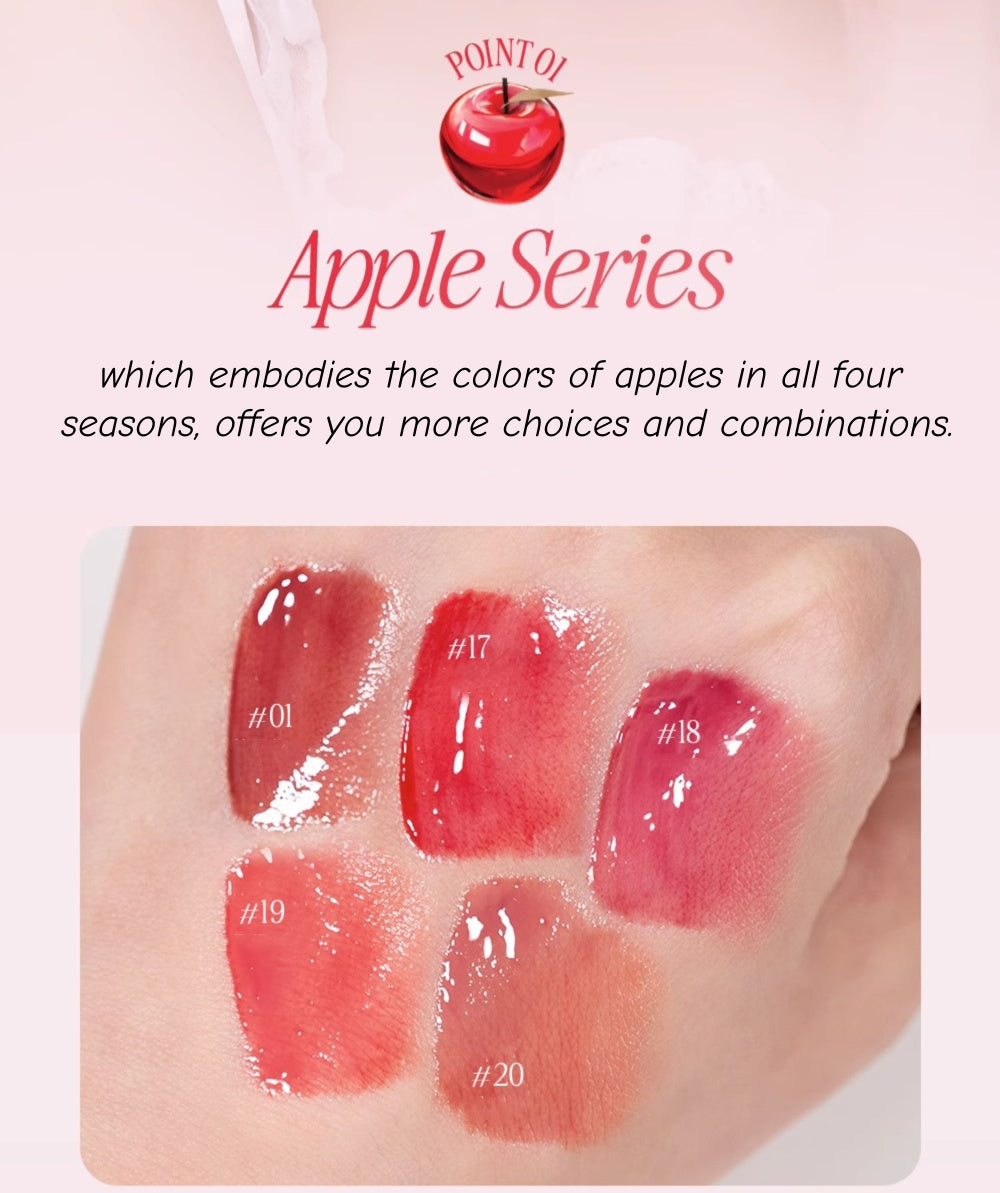 CLIO Apple Series Crystal Glam Glossy Lip Tint T4770