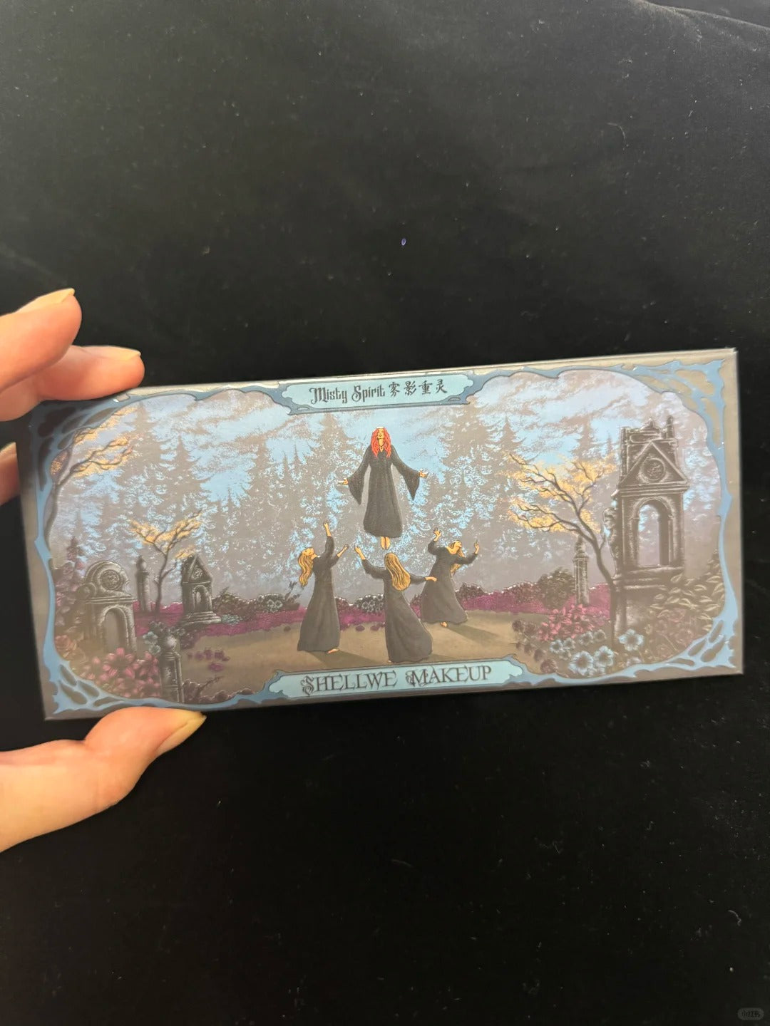 SHELLWE MAKEUP Misty Spirit 10-color Full Matte Eyeshadow Palette T4429