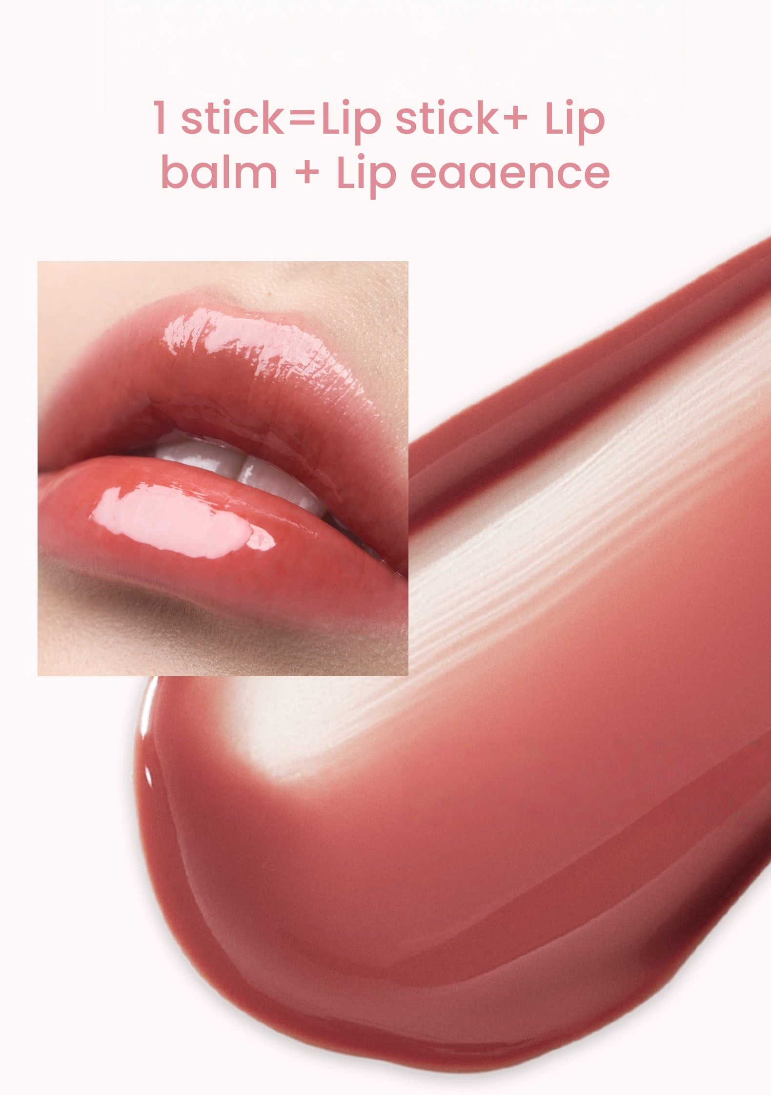MOOEKISS Dipeptide Essence Long-wear Glossy Lipstick T5605