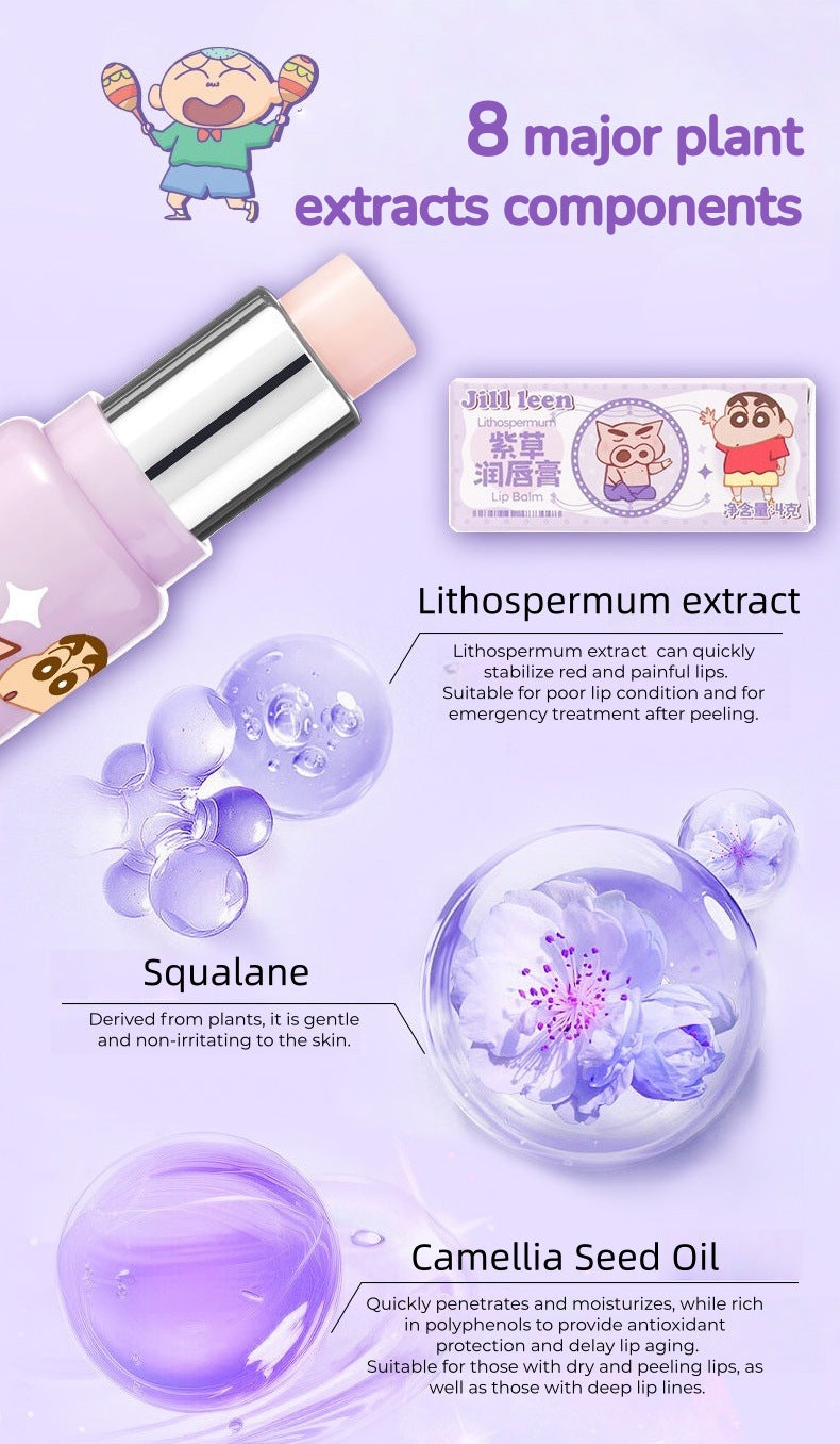 JILL LEEN X Crayon Shin-chan Collection Moist Lip Balm T5626