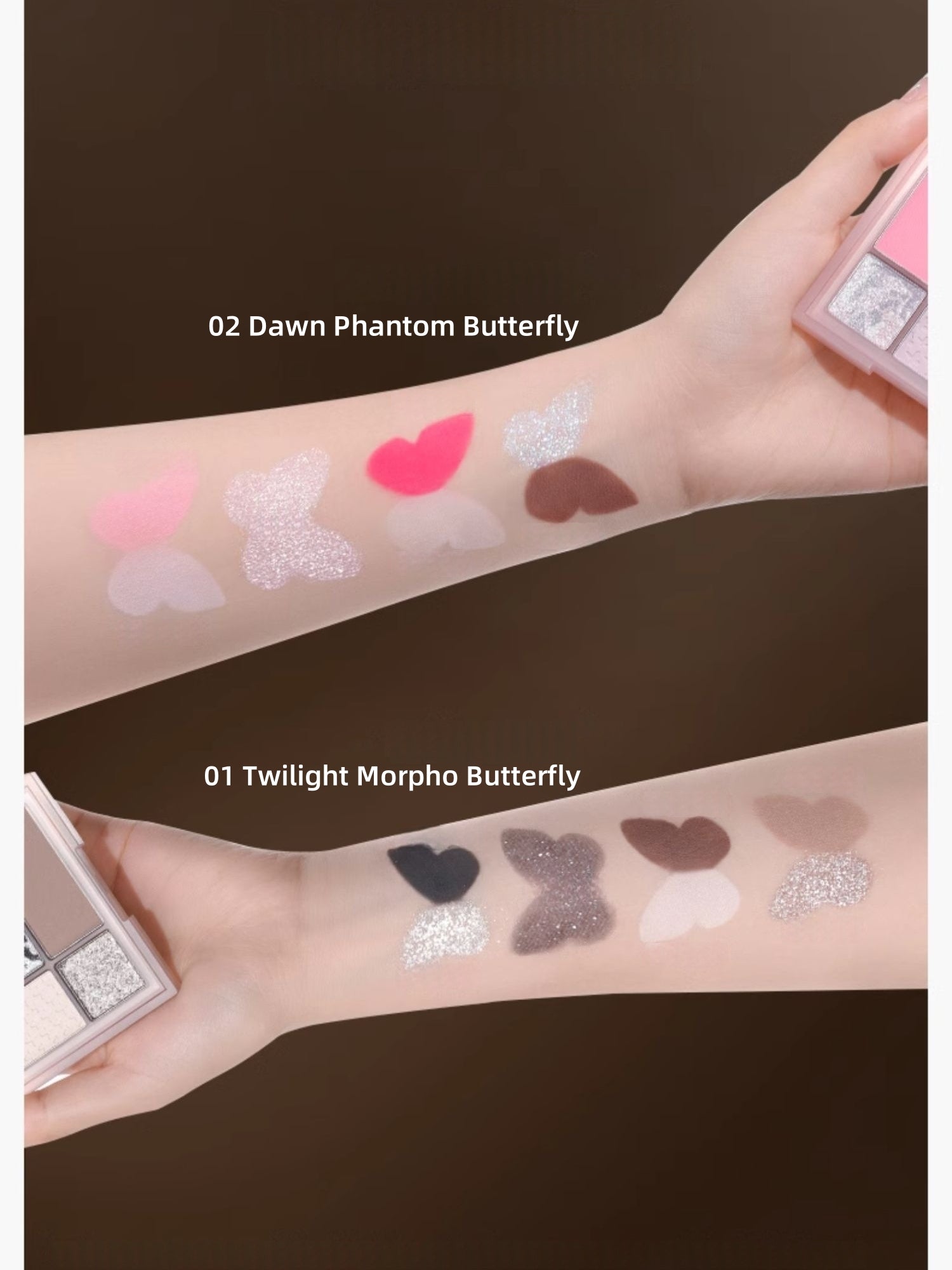 UNNY CLUB Fantasy Butterfly 7-color Eyeshadow Palette T4440