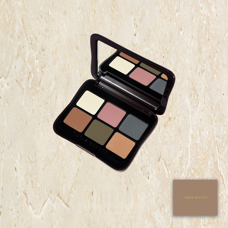 CHOIZ BEAUTY 6-color Five Grains Eyeshadow Makeup Palette T5731