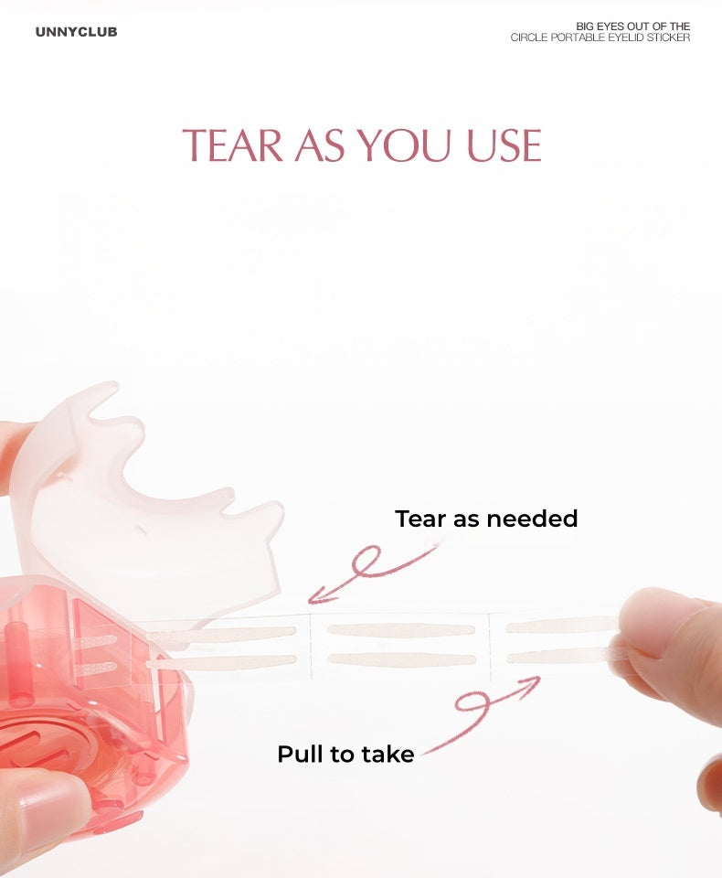 UNNY Doughnut Invisible Double Eyelid Sticker T5421